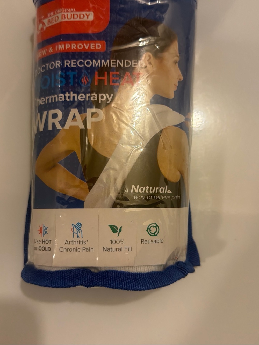 The Original Bed Buddy Deep Soothing Thermatherapy Body Wrap for neck/shoulders